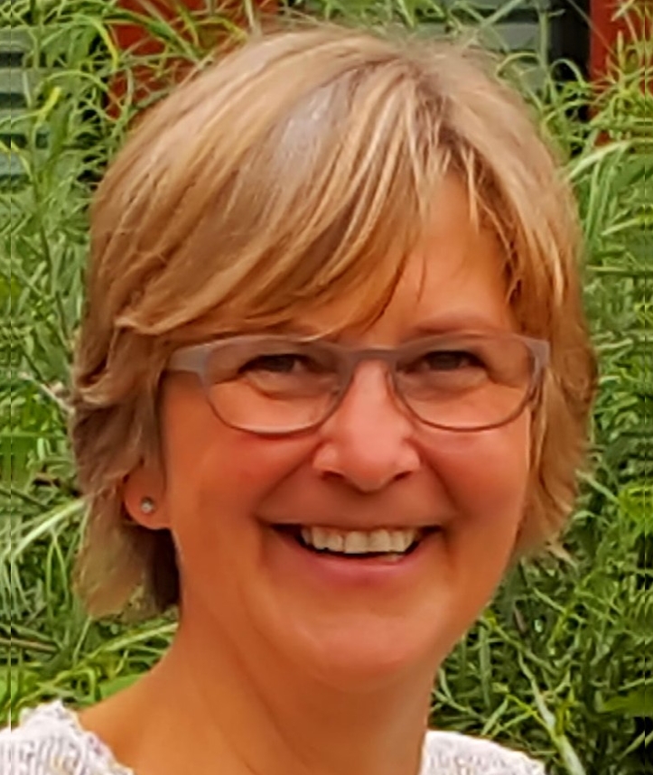 Porträt von Andrea Usinger, Leiterin des Kinderhauses